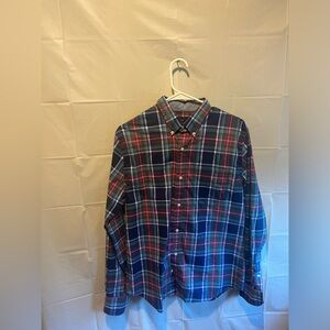 Plaid Crown + Ivy Slim Fit Button Up Shirt